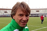 Borussias U19-Coach Horst Steffen beim Turnier 'Copa Amsterdam' (Foto: Jan van Leeuwen / TORfabrik.de)